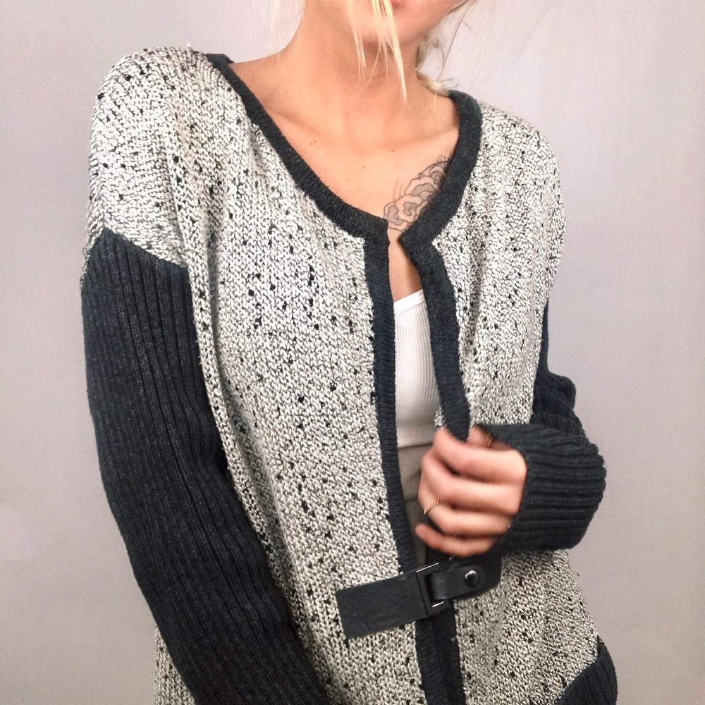 NWOT Black Rivet cozy cardigan sweater
